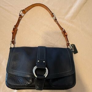 Coach Chelsea Pebbled Leather Field Hobo